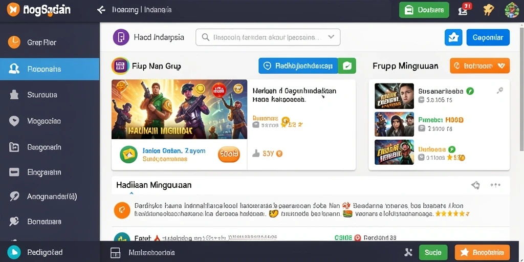 Fitur bonus harian yang memberikan keuntungan tambahan.