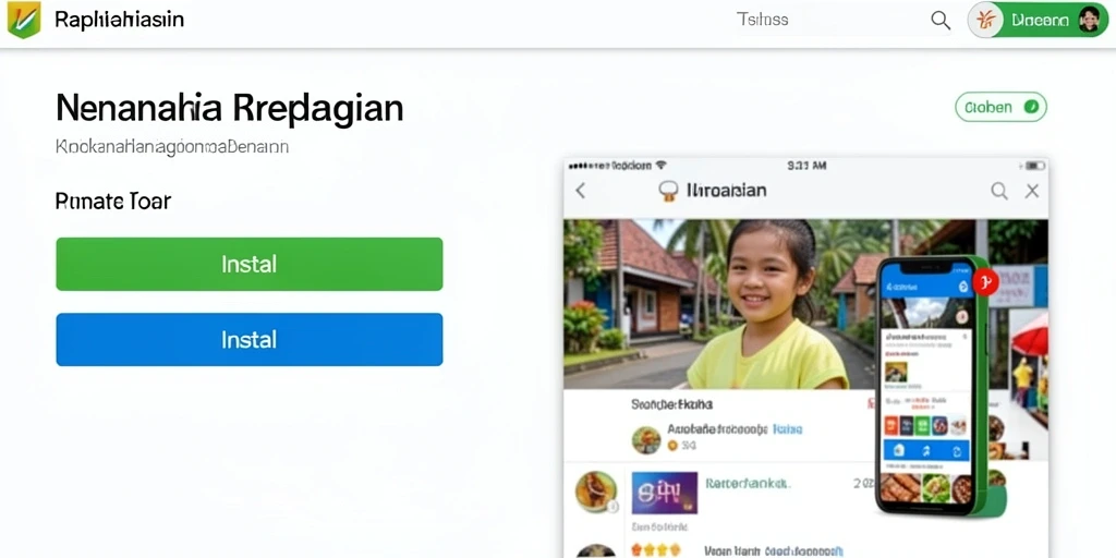Pengguna sedang berinteraksi dalam mode multiplayer.
