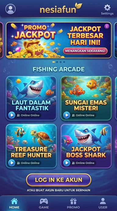 nesiafun — menu pengaturan